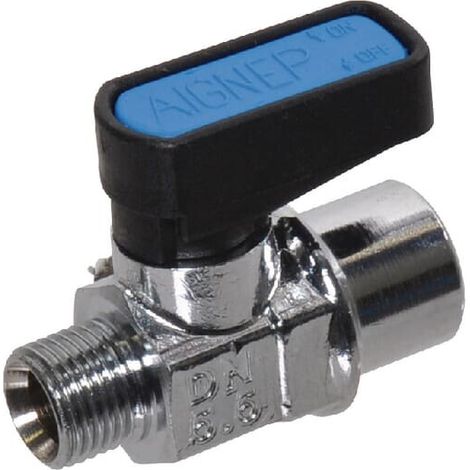 Llave de bola mini 1/8" entrada/salida UNIVERSAL 249096