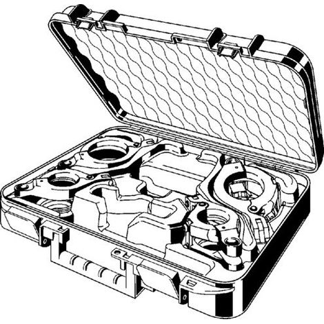 Viega Jeu d'anneaux de sertissage, pour d 32–63mm acier zingué Modèle 9796.7, 711511 (1/3)