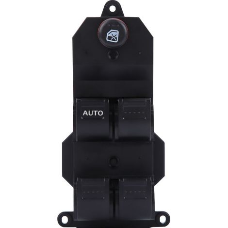 Interrupteur de fenêtre électrique, interrupteur d'alimentation noir robuste et résistant à l'abrasion 35750-S5A-A02ZA pour le remplacement d'accessoires de voiture Civic CR-V (1/5)
