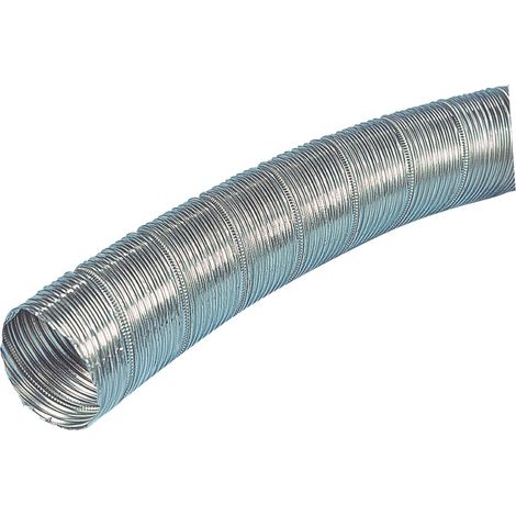 Tuyau souple pour évacuation des gaz brûlés : diam. 30 / 35 mm