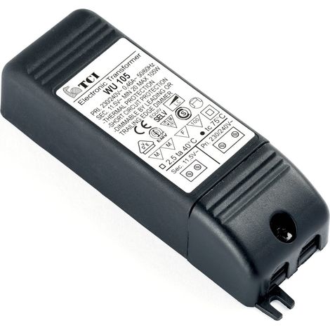 TCI - Transformateur électronique WU 105 20-105 W 12 V (119720)