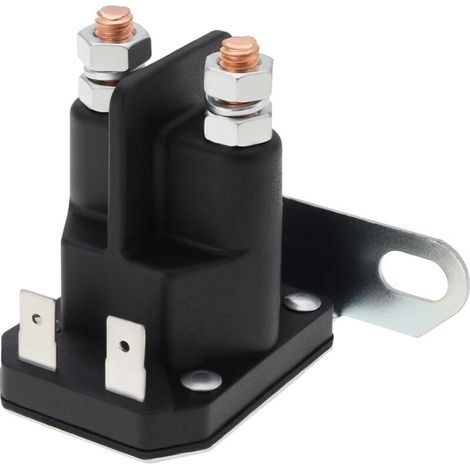 ECSiNG 12 V 4 Connexions Démarreur Solénoïde Tondeuse à Gazon Interrupteur Magnétique Tondeuse Autoportée Démarreur Relais Commutateur pour Quads Tondeuse à Gazon Tracteurs de Pelouse (1/5)