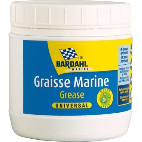Bardahl – Graisse marine anticorrosion 500g – Résiste à l'eau, au sel et à l'humidité – Anti grippage pour usage professionnel