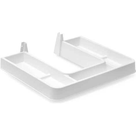 HERRAJES ALK salva sifon recto modelo baine acabado blanco , BAINESalva sifón para cajón de mueblesForma recta, con bandeja. 0UNIDADES (1/3)