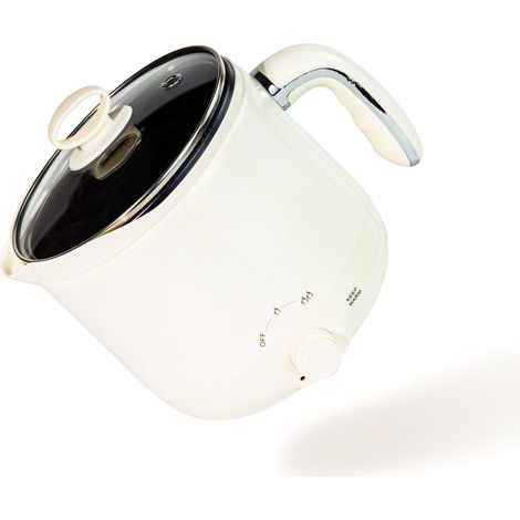 Fondeur de Cire Pour Fabrication Bougie,1,8L éLectrique Appareil a Cire avec Bec Verseur et Interrupteur Rotatif,Pour Adultes avec RevêTement AntiadhéSif- Prise UE (1/5)