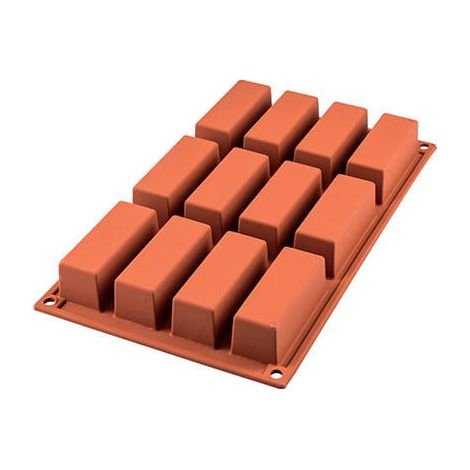 Moule en silicone pour mini-gâteau individuel 79 x 29 mm / H = 30 mm silikomart (1/4)