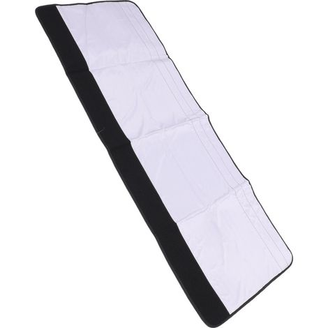 Gaine isolante pour flexible de clim portable, enveloppe de conduit de ventilation avec 3 sangles ajustables, en polyester alu et tissu imperméable 152x56cm Ø12.7/15cm (1/5)