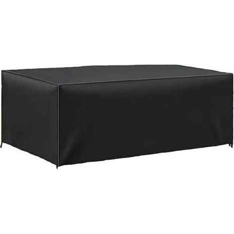 Housse Table de Jardin - 180 x 110 x 70cm - Housse de Protection Bâche Résistante aux Intempéries et aux Déchirures 420D Oxford pour Mobilier Salon de Jardin