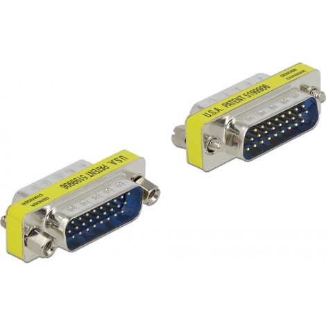 Delock Adaptador macho a macho Sub-D de 26 pines