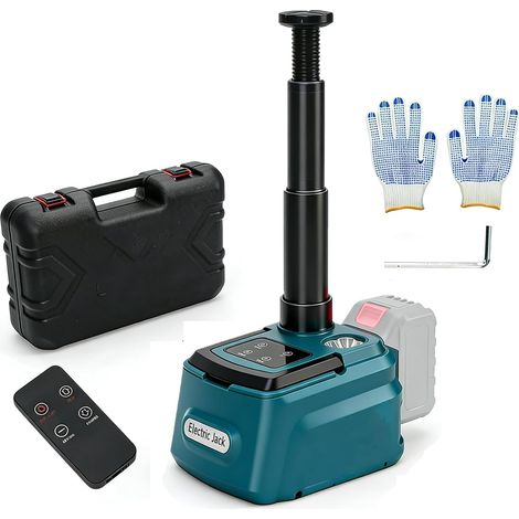 Cric hydraulique 5T Compatible avec 18 V, 220 W Cric électrique (1/5)