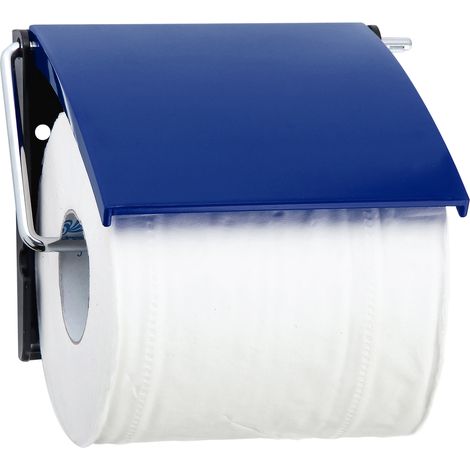 Porta Rotolo Carta Ps Blu Scuro - Msv (1/2)