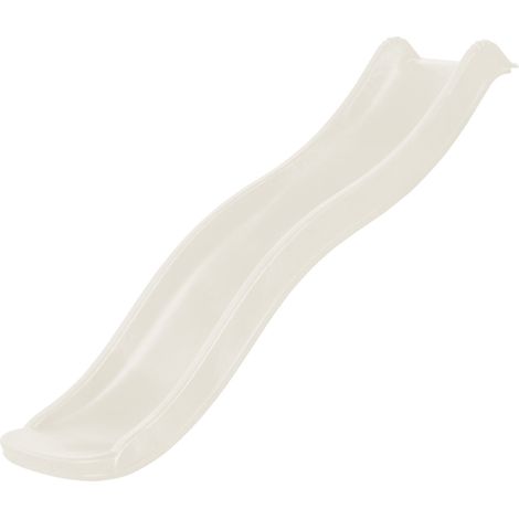 Axi Sky175 Toboggan À Eau En Crème - 175 Cm Élément Complémentaire Pour Aire De Jeux / Maison De Jeu Enfant Toboggan Pour Hauteur De Estrade 90 Cm (1/3)