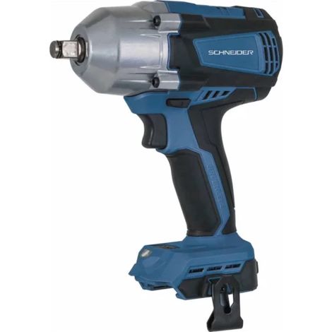Schneider – Clé à choc 1/2" 20V – Couple max 800Nm – Moteur Brushless – 3 vitesses – Usage intensif – Système antichoc (1/2)