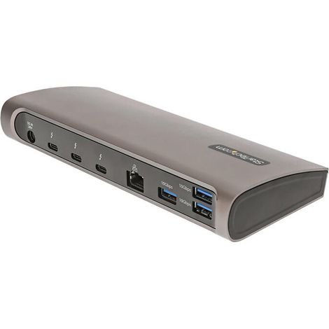 HUB Switch STARTECHCOM TB4CDOCKUE Negro, Gris