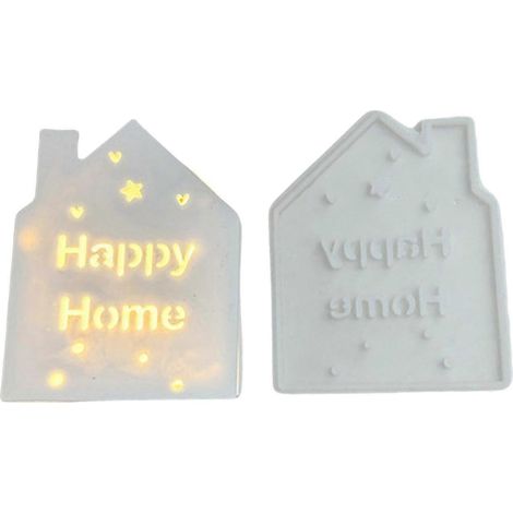 Moules en silicone souple pour créer des décorations lumineuses pour la maison, parfaits pour les amateurs de loisirs créatifs et les décorateurs de mariage. (1/5)