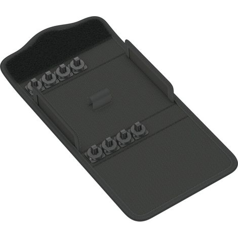 Etui en textile Wera 9469 pour Kraftform Kompakt 400 RA, jusqu'à 9 pièces, vide, 145 x 25 x 102 mm (1/5)
