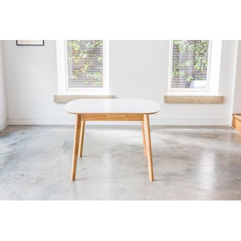 Mint Essentials Abbey - Extending Indoor Dining Table - 106-136cm (1/4)