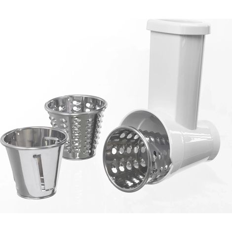 Accesorio para cortar verduras para picadora de carne de acero inoxidable (860274) – 5 piezas, accesorio multicorte