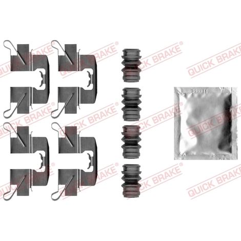 Kit d'accessoires, plaquette de frein à disque Quick Brake 109-0047 MAZDA