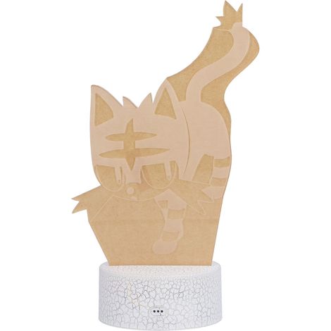 Veilleuse 3D tactile avec télécommande, 16 couleurs RGB, 4 modes réglables, 10 LED, chargement USB (1/5)