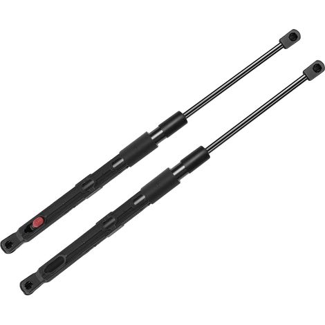Amortiguador de gas, diámetro del vástago del pistón 8 mm, diámetro de la carcasa 18 mm, longitud 512 mm, diámetro del eje 200 mm, fuerza de empuje 175 N (1/5)