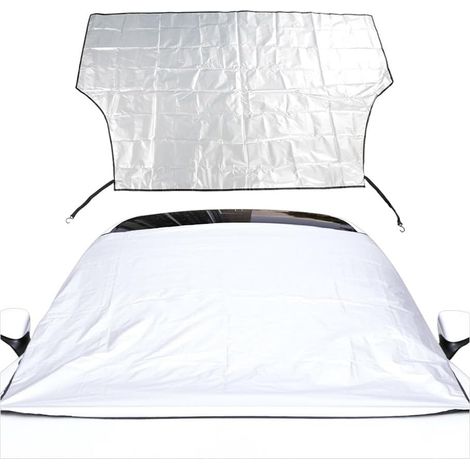 Pare-Soleil Voiture Pare-Brise Pliable 130cm Bloc Couverture (1/5)