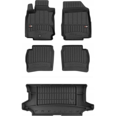 SET Alfombrillas de goma 3D Nissan Note 1 2006-2012 g (1/5)