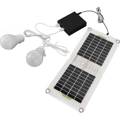 LED-Solarlampe mit USB-Ladefunktion, 30 W, Energiespeicher, Solar-Campinglampe für Hühnerstall und Wandern (1/5)