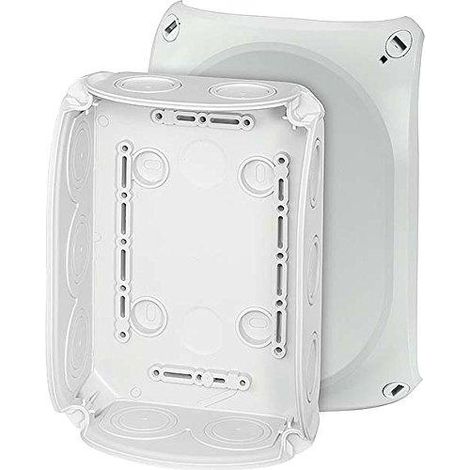 Hensel 62000008 Caja de derivación gris-blanco IP66