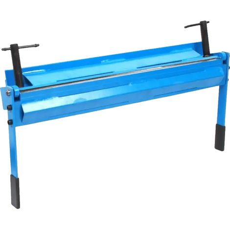 Machine de pliage manuelle de tôle, angle de pliage de 0-120°, acier durable, bleu, Prise EU (1/2)