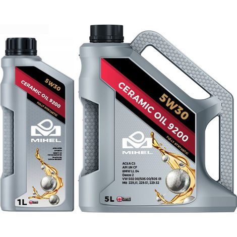 Aceite cerámico Mihel 9200 5W30 1L - TEC M852604