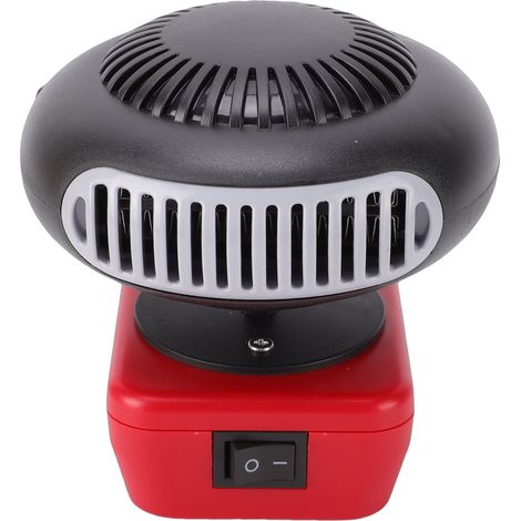 Chauffage alimenté par batterie adapté pour 48-11-1835 200 W 2 vitesses rotation à 360 degrés espace sans fil avec ports de sortie USB (1/5)