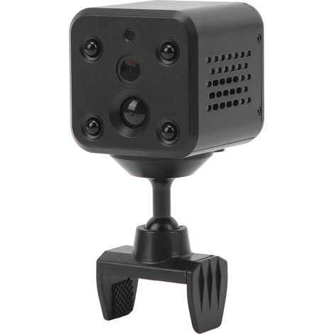 Caméra WiFi 1080p avec détection de mouvement, vision nocturne automatique et faible consommation d'énergie - Mini caméra de sécurité (1/5)