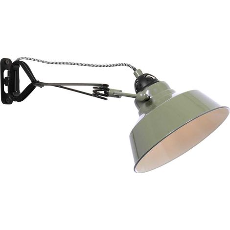 Mexlite - lampada da parete - Nove - verde - metallo - Ø 18cm - (1/4)