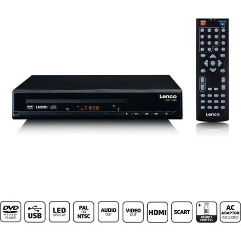 Lettore DVD con HDMI e telecomando Nero (1/5)
