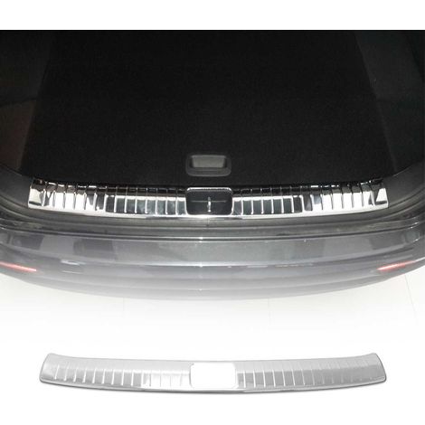 OMAC Protection Seuil de Coffre Compatible avec Kia Sportage 2015-2018 Acier Brillant (1/5)