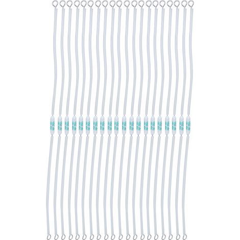 20 thermisch getrennte Keramiksicherungen RF 250V 10A für Haushaltsgeräte (240 mm / 9,4 Zoll, 165 °C) (1/5)