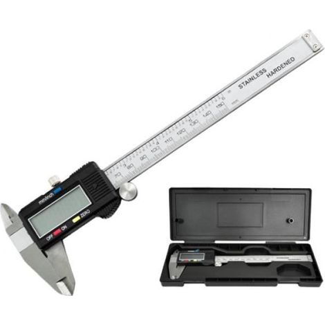 Pied à coulisse 6\'\'150mm numérique Caliper vernier Jauge micrométrique (1/4)