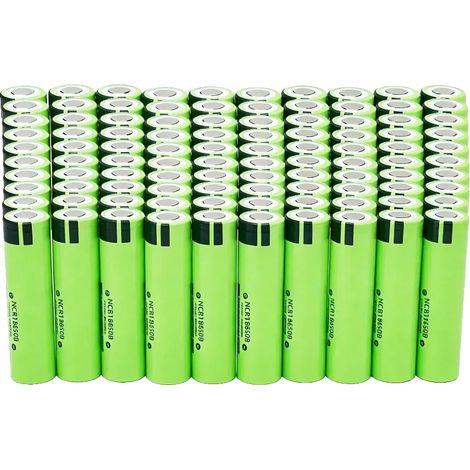 Batterie Lithium-Ion, Capacité de 3400mAh, Compatible avec Plusieurs Appareils, 34B-3400mah-100pcs (1/2)