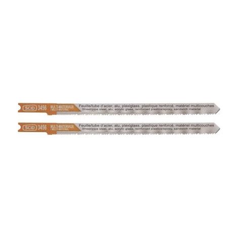 Lame De Scie Sauteuse Métaux Matériaux Accroche En U 132 1 - 1,6 Mm (1/2)