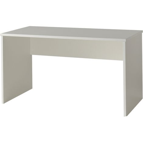 Table de bureau London 140cm - blanc (1/3)