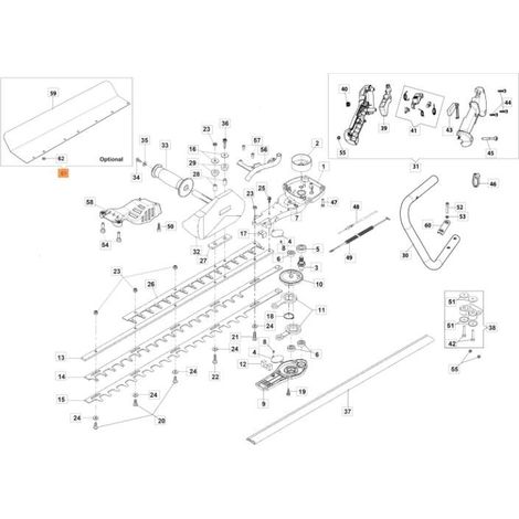 ORIGINAL EMAK DEFLEKTOR-KIT 58070198