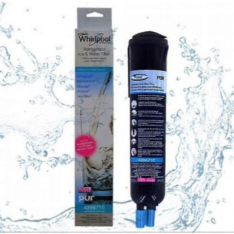 4396710 Élément filtrant pour réfrigérateur, filtre à eau pour réfrigérateur, filtre à eau de remplacement, élément filtrant pour purificateur d'eau (1/3)