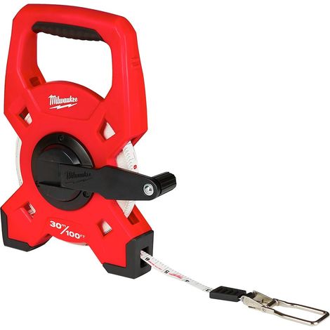Milwaukee Modelo cinta métrica de fibra de vidrio 30m (1/4)