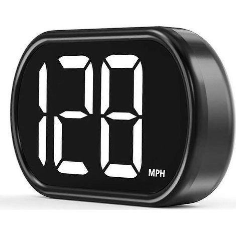Capteur auto HUD Up DisplayX2 GPS Speedometer Digital Speedometer MPH with LED Large Font Plug & Play fo (1/5)