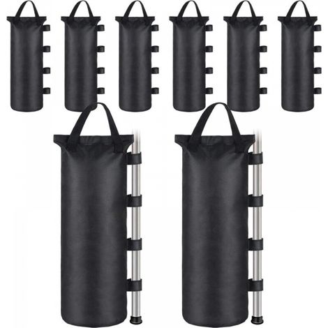 8 PCS Sac de Sable 600d Tissu Oxford Sac de Poids pour Tonnelle Sac de Sable pour Pieds de Tonnelle Sac de Lestage Sable (1/5)