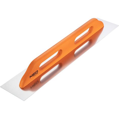 Paleta recta, 680 x 128 mm, mango de madera