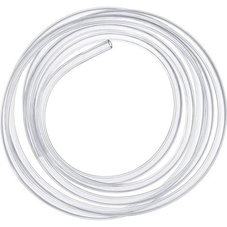 5 Mètre Tube en Silicone transparent - Tuyau Souple Transparent pour Oxygène d'Aquarium et Air D'eau - Diamètre Intérieur 7 mm, Extérieur 9 mm (1/5)