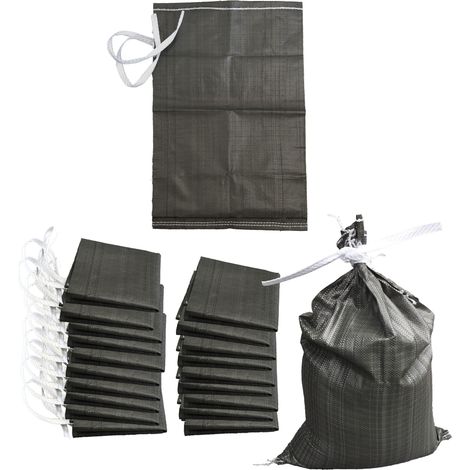 Méduze - 25 sacs anti-inondation 40 cm x 60 cm - Fiables et résistants - Indéchirables - Réutilisables (1/4)