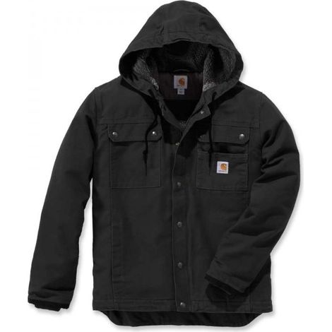 Blouson à capuche hiver homme Bartlett CARHARTT 103826 - Noir - M